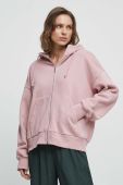 Кофта Medicine жіноча колір рожевий з капюшоном однотонна (3367925)
