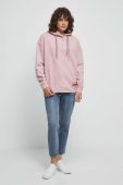 Кофта Medicine жіноча колір рожевий з капюшоном однотонна (3573033) Кофта Medicine жіноча колір рожевий з капюшоном однотонна (3573033)