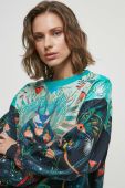 Блузка Medicine жіноча колір бірюзовий візерунок (3384444) Блузка Medicine жіноча колір бірюзовий візерунок (3384444)