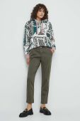 Кофта Medicine жіноча колір бежевий з капюшоном візерунок (3514334) Кофта Medicine жіноча колір бежевий з капюшоном візерунок (3514334)