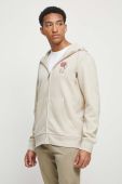 Кофта Medicine чоловіча колір бежевий з капюшоном з принтом (3440112) Кофта Medicine чоловіча колір бежевий з капюшоном з принтом (3440112)
