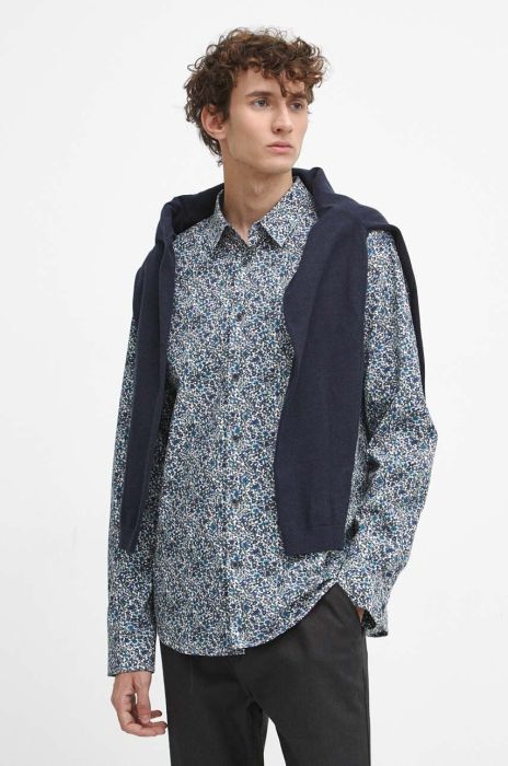 Сорочка Medicine чоловіча колір білий regular класичний комір (3694407) Сорочка Medicine чоловіча колір білий regular класичний комір (3694407)