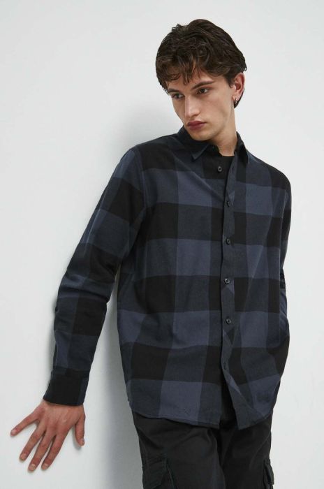 Сорочка Medicine чоловіча колір сірий regular класичний комір