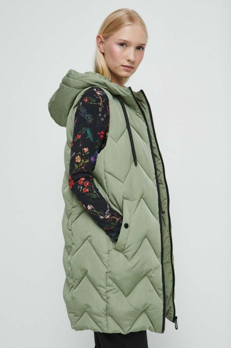 Безрукавка Medicine жіноча колір зелений зимовий (3521203)