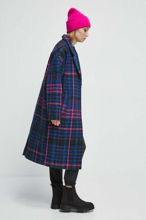Пальто Medicine жіночий перехідний oversize колір барвистий (3569297) Пальто Medicine жіночий перехідний oversize колір барвистий (3569297)