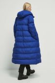 Пальто Medicine жіночий зимовий колір блакитний Пальто Medicine жіночий зимовий колір блакитний