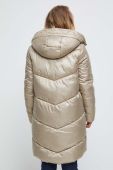 Пальто Medicine жіночий колір бежевий зимовий Пальто Medicine жіночий колір бежевий зимовий