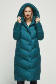 Пухове пальто Medicine жіночий колір зелений зимовий (3620713) Пухове пальто Medicine жіночий колір зелений зимовий (3620713)