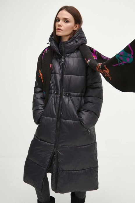 Пальто Medicine жіночий колір чорний зимовий (3626861) Пальто Medicine жіночий колір чорний зимовий (3626861)