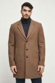 Пальто з домішкою вовни Medicine колір коричневий перехідний (3545365) Пальто з домішкою вовни Medicine колір коричневий перехідний (3545365)