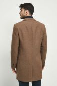 Пальто з домішкою вовни Medicine колір коричневий перехідний (3545365) Пальто з домішкою вовни Medicine колір коричневий перехідний (3545365)