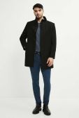 Пальто Medicine чоловічий колір чорний перехідний