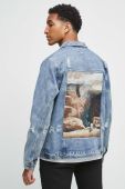 Джинсова куртка Medicine чоловіча перехідна колір блакитний (3433186)