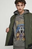 Куртка-бомбер Medicine чоловіча колір зелений перехідна