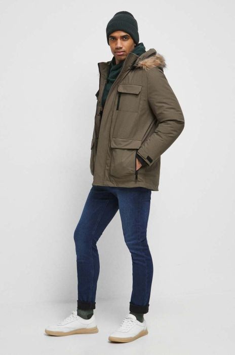 Куртка Medicine чоловіча колір зелений зимова (3628158) Куртка Medicine чоловіча колір зелений зимова (3628158)