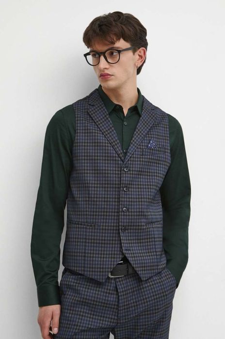 Безрукавка Medicine чоловіча колір синій Безрукавка Medicine чоловіча колір синій