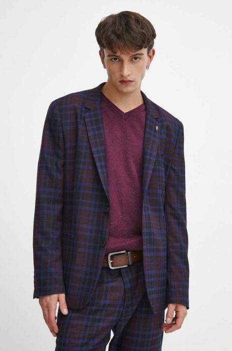 Піджак Medicine чоловіча колір бордовий Піджак Medicine чоловіча колір бордовий