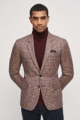 Піджак Medicine чоловічий колір коричневий Піджак Medicine чоловічий колір коричневий