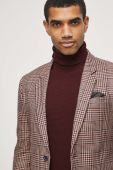 Піджак Medicine чоловічий колір коричневий Піджак Medicine чоловічий колір коричневий