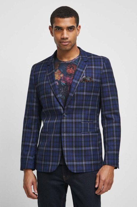 Піджак Medicine чоловіча колір синій (3613231) Піджак Medicine чоловіча колір синій (3613231)