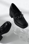 Мокасини Medicine жіночі колір чорний на платформі