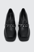 Мокасини Medicine жіночі колір чорний на платформі