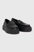Шкіряні мокасини Medicine жіночі колір чорний на платформі (3469413) Шкіряні мокасини Medicine жіночі колір чорний на платформі (3469413)