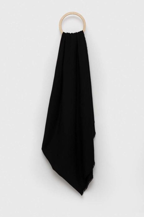 Шарф Medicine жіночий колір чорний однотонний (3613251) Шарф Medicine жіночий колір чорний однотонний (3613251)