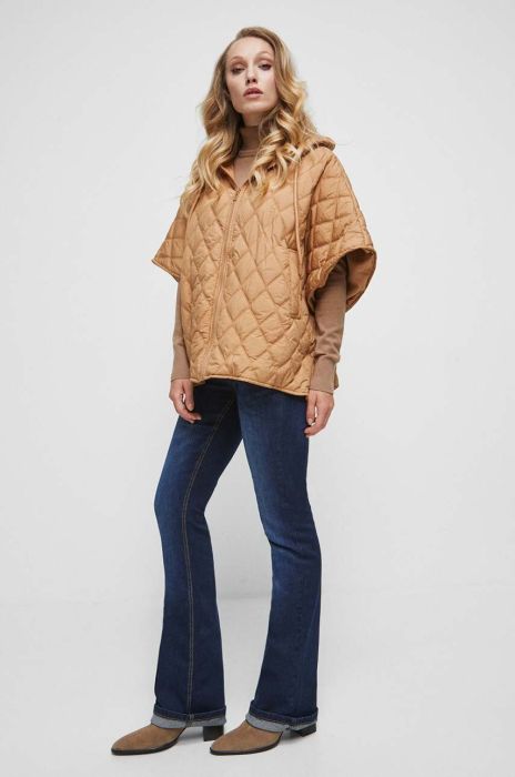 Шарф Medicine колір бежевий Шарф Medicine колір бежевий