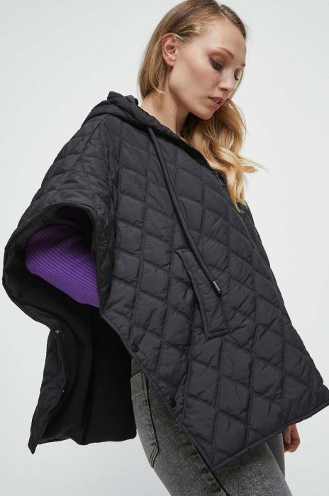 Шарф Medicine колір чорний Шарф Medicine колір чорний