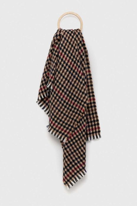 Шарф Medicine жіночий колір коричневий візерунок (3613252) Шарф Medicine жіночий колір коричневий візерунок (3613252)