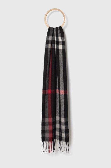 Шарф Medicine чоловічий колір чорний візерунок Шарф Medicine чоловічий колір чорний візерунок