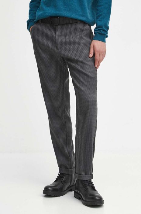 Штани Medicine чоловічі колір сірий облягаюче (3634033) Штани Medicine чоловічі колір сірий облягаюче (3634033)