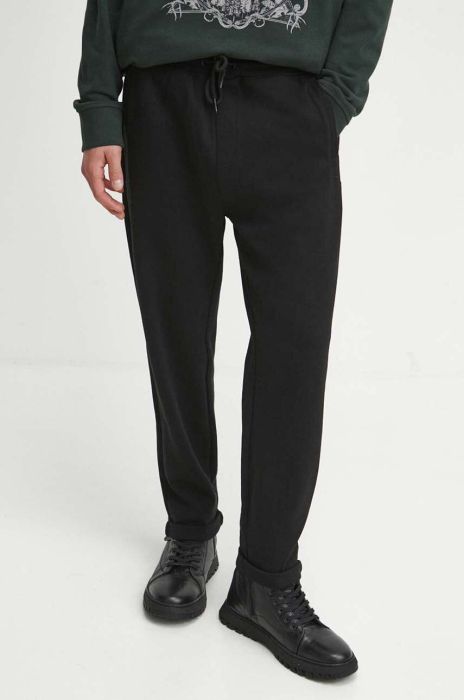 Спортивні штани Medicine колір чорний однотонні (3694477) Спортивні штани Medicine колір чорний однотонні (3694477)