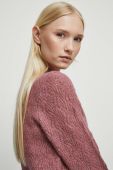 Светр Medicine жіночий теплий півгольф колір рожевий (3573156) Светр Medicine жіночий теплий півгольф колір рожевий (3573156)