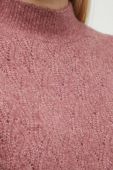 Светр Medicine жіночий теплий півгольф колір рожевий (3573156) Светр Medicine жіночий теплий півгольф колір рожевий (3573156)