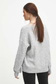 Светр з домішкою вовни Medicine жіночий колір сірий Светр з домішкою вовни Medicine жіночий колір сірий