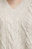 Светр з домішкою вовни Medicine жіночий колір бежевий (3603937) Светр з домішкою вовни Medicine жіночий колір бежевий (3603937)
