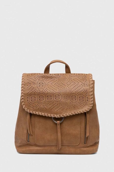 Рюкзак Medicine жіночий колір коричневий малий з аплікацією (3690728) Рюкзак Medicine жіночий колір коричневий малий з аплікацією (3690728)