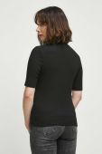 Футболка Medicine жіночий колір чорний гольф (3573123)