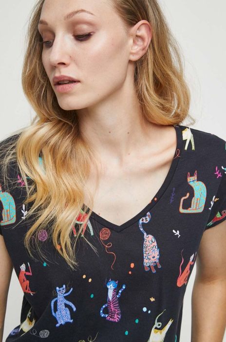 Бавовняна футболка Medicine жіночий колір барвистий (3599252) Бавовняна футболка Medicine жіночий колір барвистий (3599252)