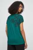 Бавовняна футболка Medicine жіноча колір зелений (3433177) Бавовняна футболка Medicine жіноча колір зелений (3433177)