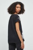 Бавовняна футболка Medicine колір чорний (3468535)