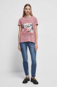 Бавовняна футболка Medicine колір рожевий (3569343) Бавовняна футболка Medicine колір рожевий (3569343)
