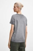 Бавовняна футболка Medicine жіночий колір сірий (3685389) Бавовняна футболка Medicine жіночий колір сірий (3685389)