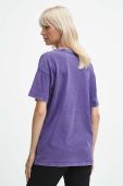 Бавовняна футболка Medicine жіночий колір фіолетовий Бавовняна футболка Medicine жіночий колір фіолетовий