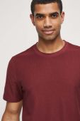 Футболка Medicine чоловічі колір бордовий однотонний Футболка Medicine чоловічі колір бордовий однотонний