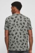 Бавовняна футболка Medicine чоловічий колір зелений візерунок (3355260)