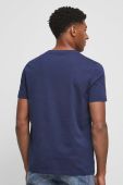 Бавовняна футболка Medicine колір синій з принтом (3400293) Бавовняна футболка Medicine колір синій з принтом (3400293)