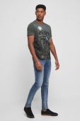 Бавовняна футболка Medicine колір зелений візерунок (3406396) Бавовняна футболка Medicine колір зелений візерунок (3406396)
